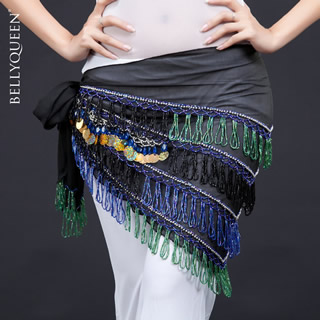 Dancewear Polyester Belly Dance Performance Hip Scarf For Ladies Dancewear Polyester Belly Dance Performance Hip Scarf For Ladies